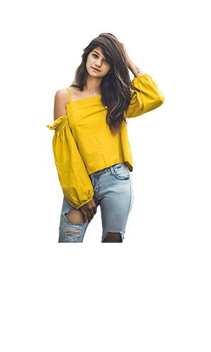 Western top and Jeans